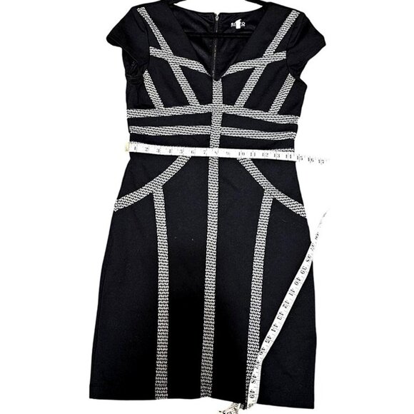 Black & Silver Cap Sleeve - Picture 6 of 9